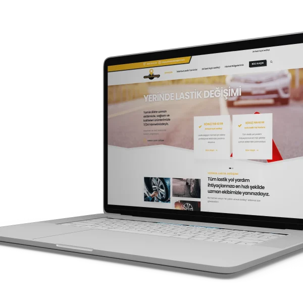 yerinde lastik değişimi referans websitesi