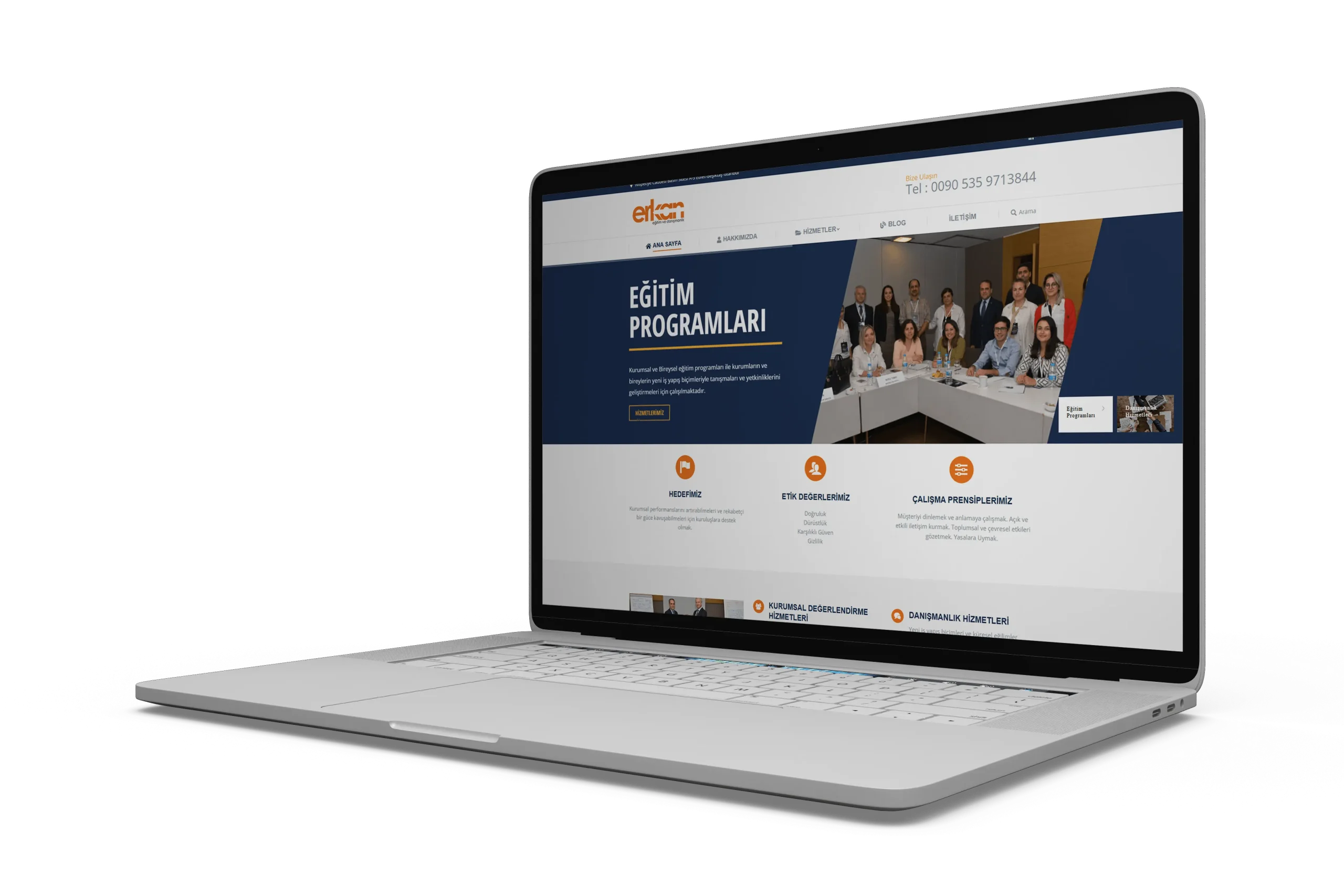 erkan danışmanlık referans websitesi