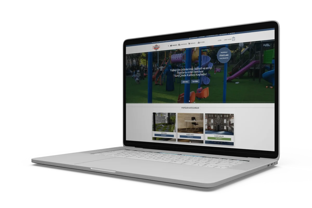 web site tasarım referansı kristal halı