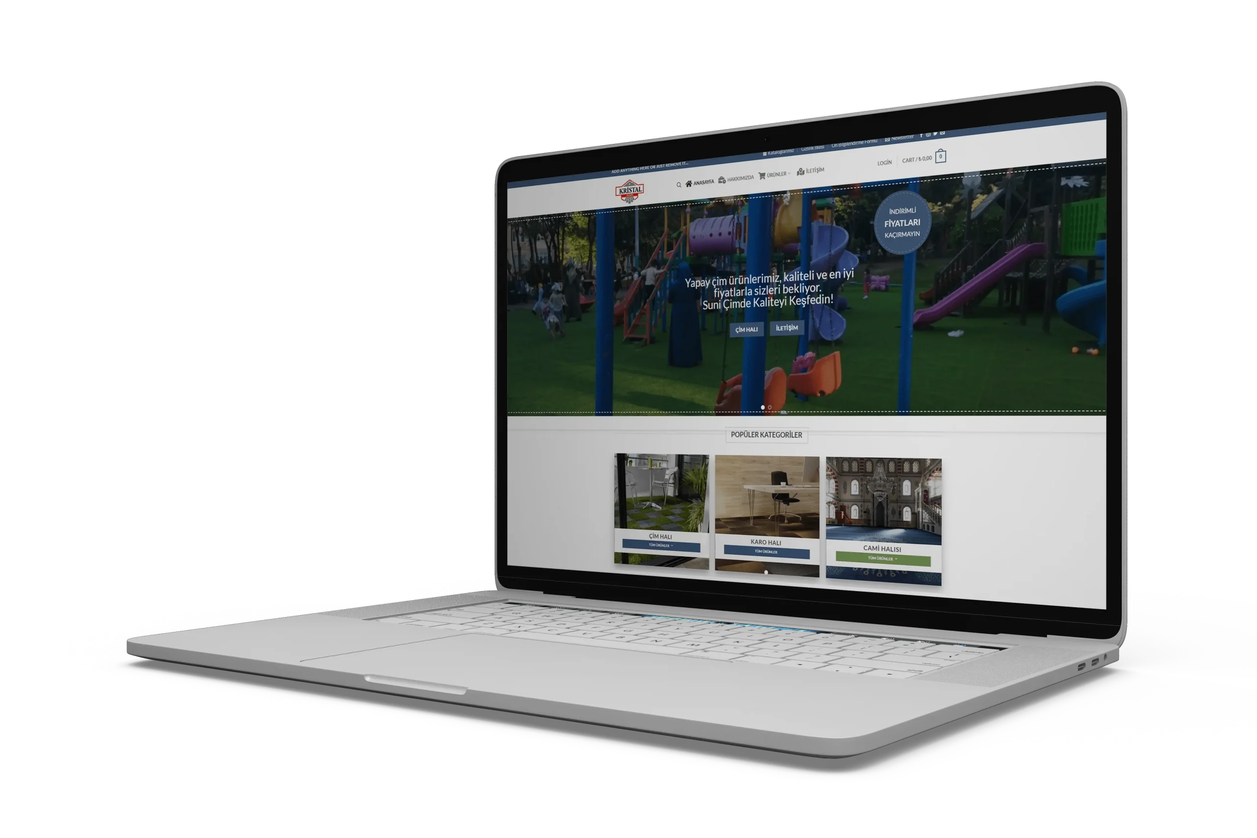 web site tasarım referansı kristal halı